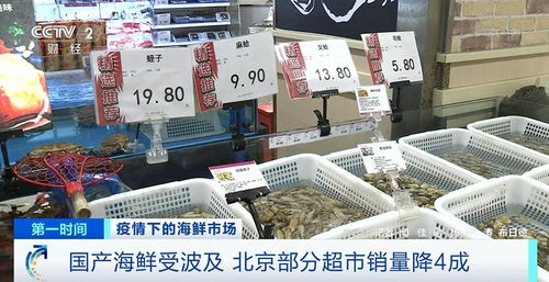 疫情下的海鲜市场 国产海鲜受波及,北京部分超市销量降4成